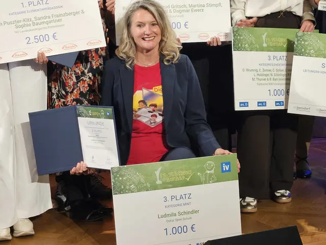 3. Platz für Ludmilla Schindler bei den IV-Teachers Awards.  | Foto: Schindler