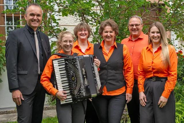 Das Ensemble Melodissimo. | Foto: Akkordeonverein Saalfelden