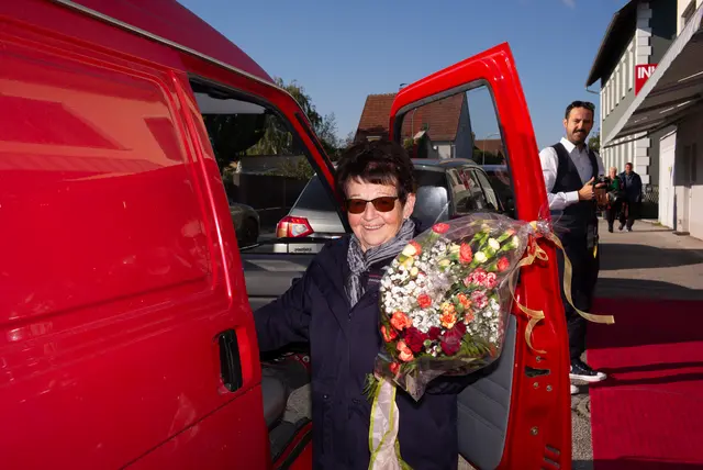 Tapezierermeisterin Christine Grafl. | Foto: Santrucek