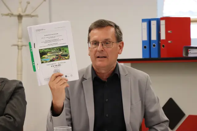 Vizebürgermeister Ponholzer kritisierte vor allem ein Gutachten zum "Wave" aus dem Jahr 2022. Dieses sei dem Gemeinderat nicht nur nicht vorgelegt worden, sondern wies damals auch einen Gebäudewert von über 8 Millionen Euro auf. | Foto: Christiane Nimpf