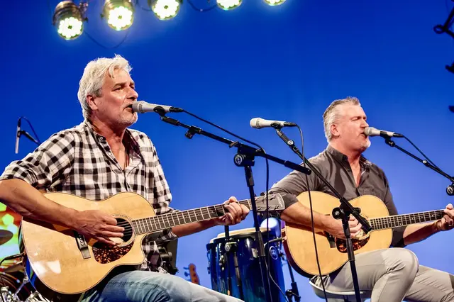 „De Zwa“, Peter Karner und Harald Pekar, spielen in Gössendorf. | Foto: De Zwa