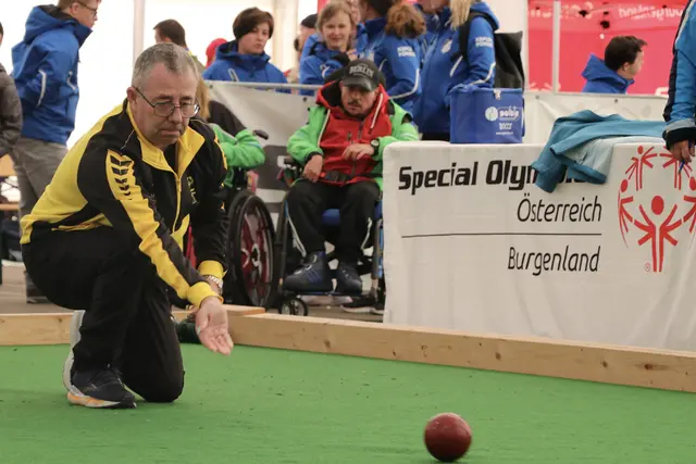 Ernst Penz vom Team Dornau | Foto: Special Olympics Burgenland