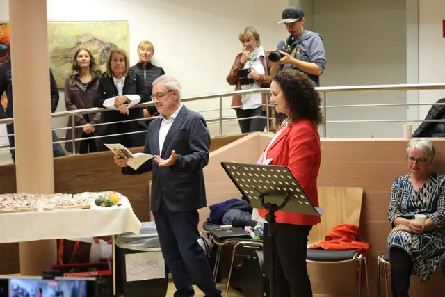 Anton und Andrea Prock hielten die Laudatio.