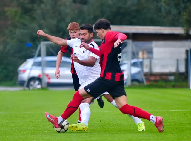 Der Matchwinner für Götzens: Ertugrul Yldirim setzte sich auch in der Schlussphase durch und erzielte den Siegestreffer. | Foto: Hassl