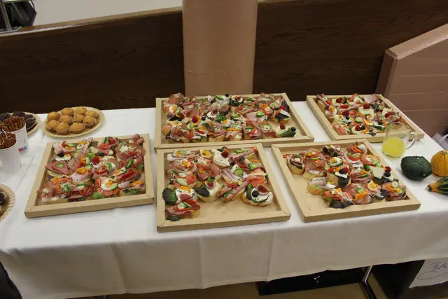 Für das leibliche Wohl der Gäste war gesorgt. 