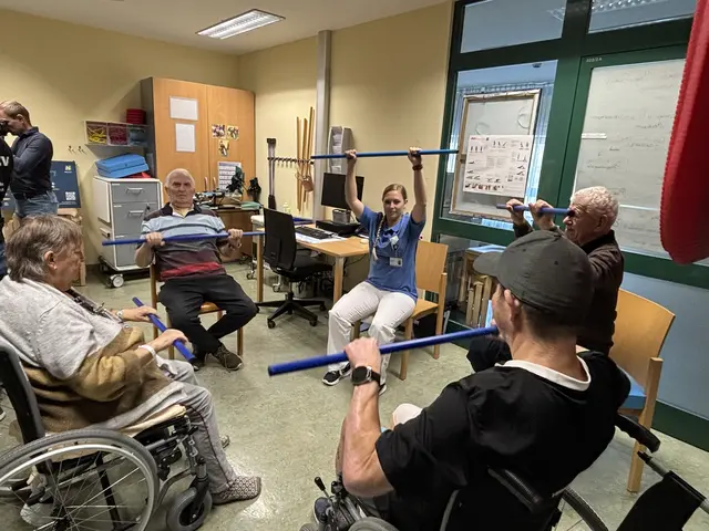 Gemeinsam bewegen – Gruppentherapie ist ein wichtiger Bestandteil der Behandlung. | Foto: Sandra Schütz