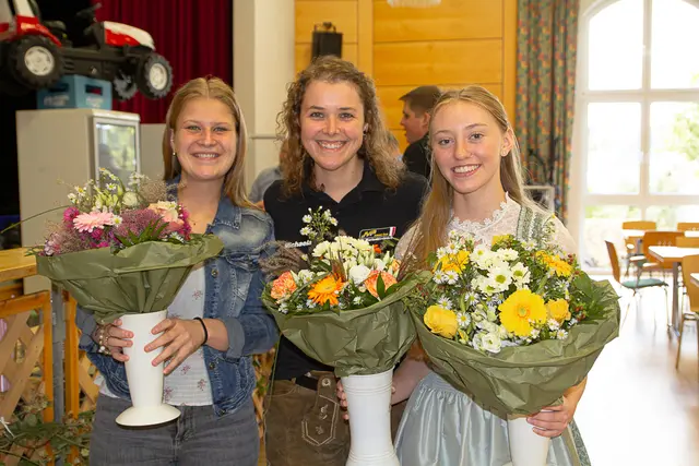 Anabel, Michaela und Rosalie