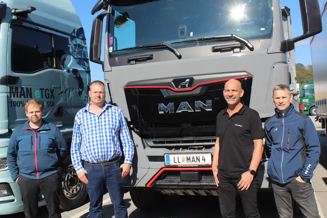 Auch Hersteller MAN war vertreten. | Foto: MeinBezirk Perg/Köck