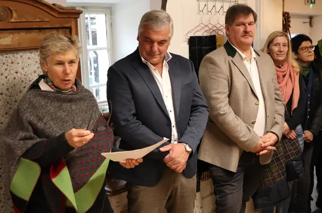 Die Obfrau bei ihrem Rückblick | Foto: Gerhard Langmann