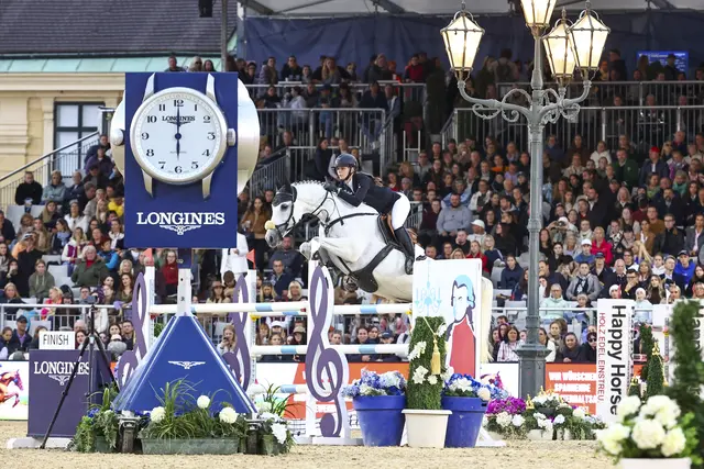 "Kleons Cruising" ist das zweite Spitzenpferd, mit dem Theresa Singer Erfolge feierte. | Foto: lgct-of-vienna