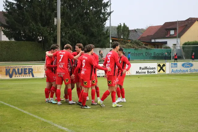 Neudorf/Parndorf ging kurz vor der Pause durch Frederic Baumann mit 1:0 in Führung. | Foto: Jana Gollacz