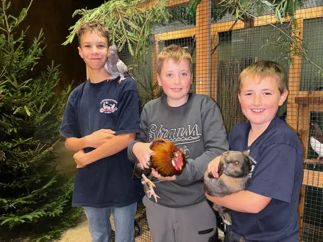 Motivierter Vereinsnachwuchs: Nico Niederleimbacher, Jakob und Fabian Buxbaumer | Foto: Kainz