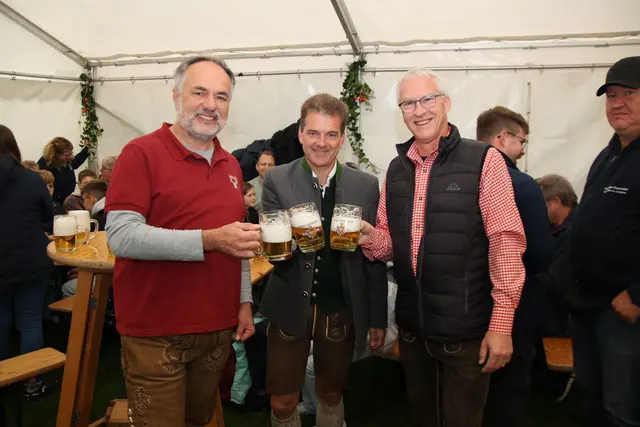 Richard Breschar, Bgm. Matthias Herbst, Frank Gleim.