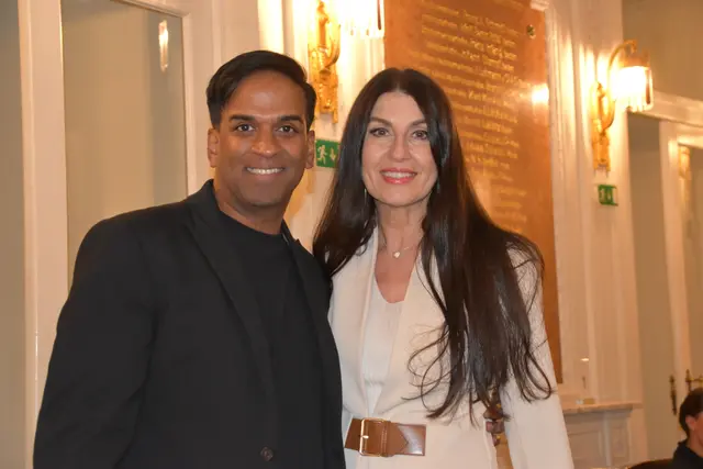 Ramesh Nair und Monika Ballwein. | Foto: Preineder