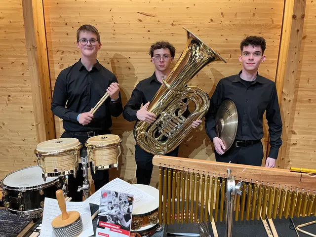 Auch Felix, Oliver und David aus dem Bezirk OP trugen zum großen Erfolg bei.