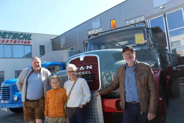 Beim Transportunternehmen Fehrerhofer | Foto: MeinBezirk Perg/Köck
