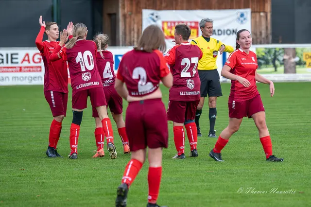 Der Torjubel war umso schöner, weil das Team zuvor einem Rückstand hinterherlaufen musste. | Foto: Thomas Navratil