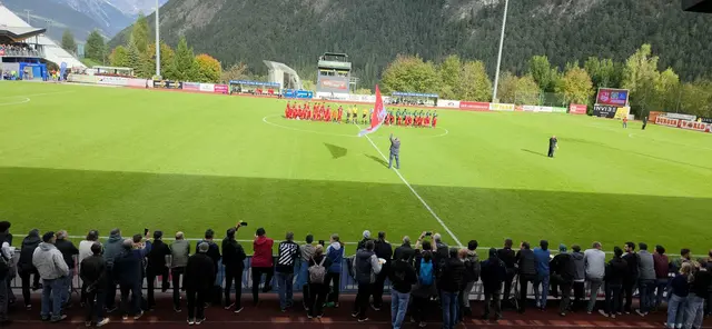3.860 Zuseher beim Topspiel in der Regionalliga West, SC Imst gegen FC Wacker Innsbruck. | Foto: Luggi/X