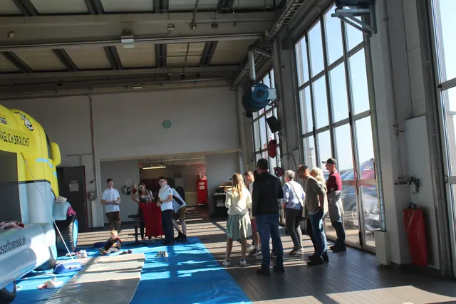 Bei der Hüpfburg | Foto: MeinBezirk Perg/Köck