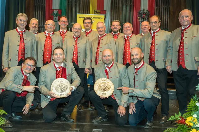 Der Postchor Klagenfurt feierte mit einem fulminanten Konzert sein rundes Jubiläum. | Foto: Dieter Arbeiter