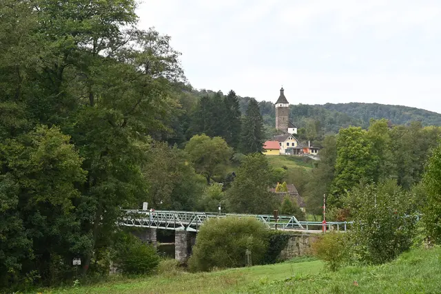 Blick Richtung Hardegg