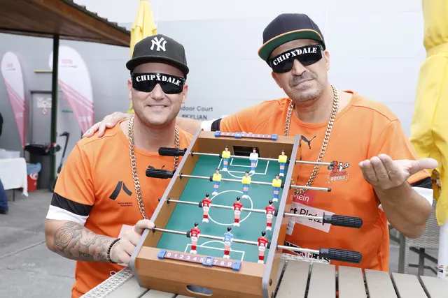 Musiker Chip and Dale. | Foto: Roland Rudolph