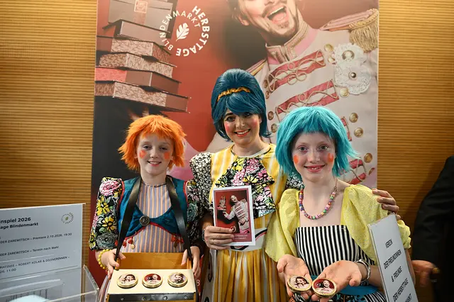 Lucia, Johanna und Magdalena Stocker freuen sich auf die Premiere | Foto: Gerlinde Siebenhandl