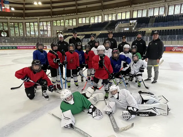 Im Eisstadion Füssen bereiteten sich die Kids auf die kommende Saison vor. | Foto: EC Ehrwald