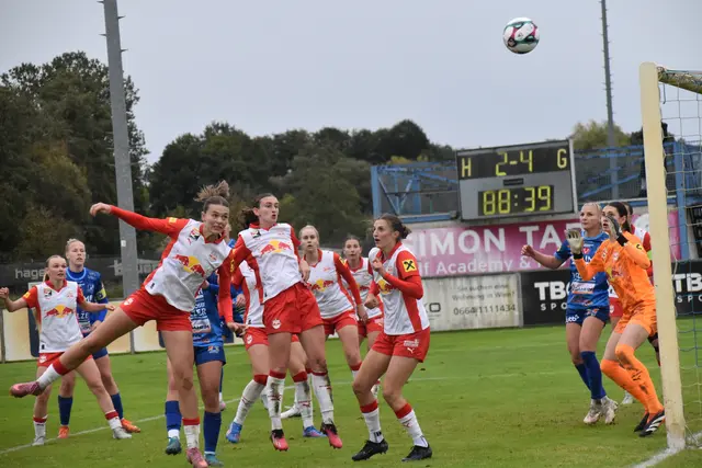 Red Bull Salzburg schaffte in Stegersbach einen klaren 2:5-Sieg gegen Südburgenland/Hartberg. | Foto: Michael Strini