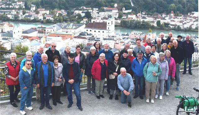 Eine große Gruppe des PVÖ Weißenbach am Lech erlebte vier unvergessliche Tage in Passau und dem Bayerischen Wald. | Foto: Karl-Heinz Pohler