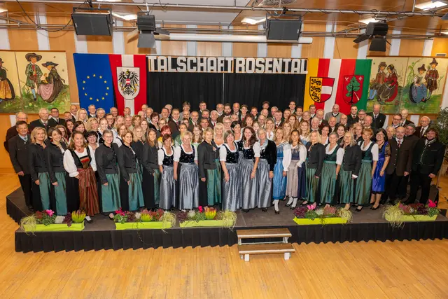 Chöre aus dem gesamten Rosental gaben bei einem Konzert ihre Lieder zum Besten. | Foto: Dieter Arbeiter