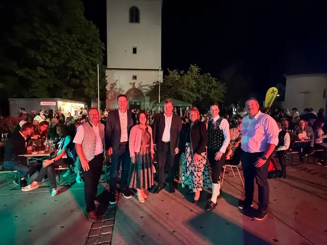 Veranstalter und Gemeinde konnten sich über ein gelungenes Konzert freuen. | Foto: Marktmusikkapelle Gamlitz