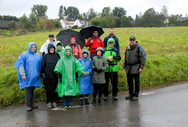 Die Herbststimmung und die Bewegung an der frischen Luft waren Top beim Kulmwandertag 