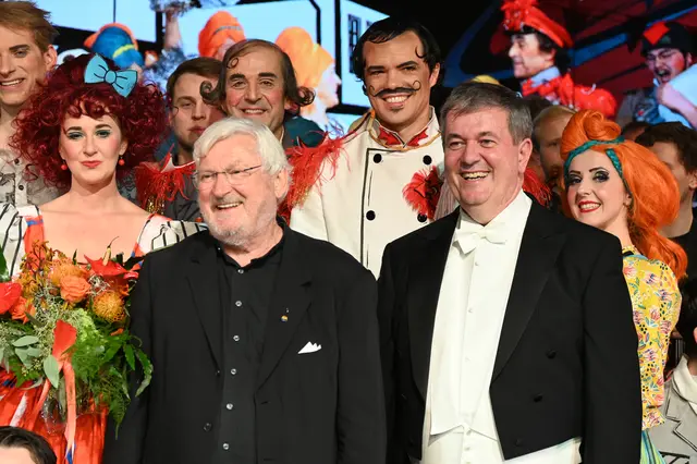 Chorleiter Kurt Dlouhy mit Musikalischen Leiter Thomas Böttcher | Foto: Gerlinde Siebenhandl