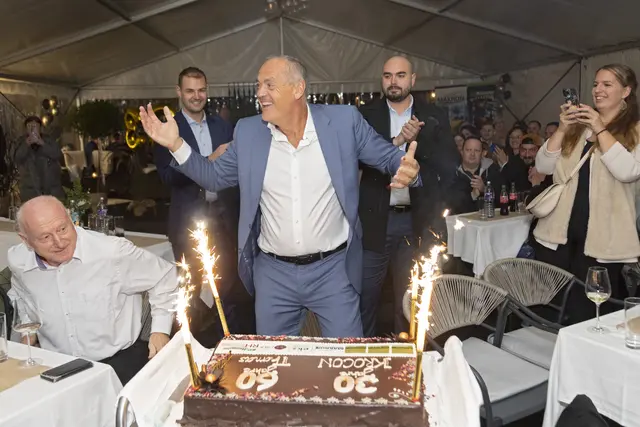 Thomas Kronsteiner feierte seinen 60. Geburtstag und blickte zugleich auf 30 erfolgreiche Jahre mit der "KROCON Holding" zurück. | Foto: Bernhard Noll