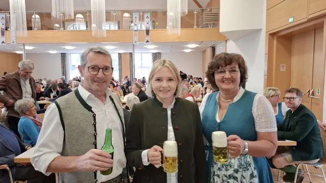 Bgm. Harald Grubmair, LAbg. Astrid Zehetmair und Vizebgm. Eva Wahlmüller | Foto: ÖVP