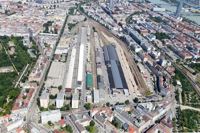 Der Nordwestbahnhof. Hier wird derzeit gebaut. | Foto: Christian Fürthner/Stadt Wien