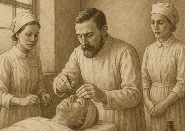 Eduard Zirm führte 1905 die erste Hornhauttransplantation der Welt durch. | Foto: Observer Gesellschaft mbH