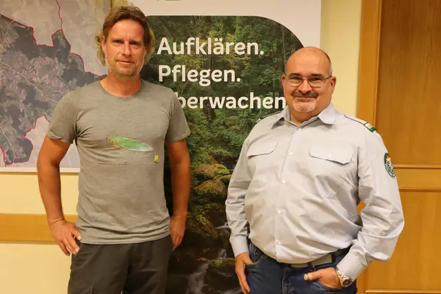 Vortragender und Einladender: Gernot Kunz, Markus Triendl (v.l.) | Foto: Gerhard Langmann