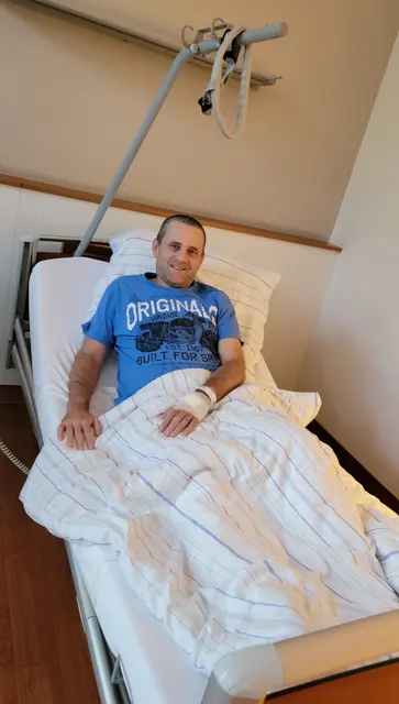 Franz aus Jeging hat sein Knochenmark gespendet. | Foto: Geben für Leben