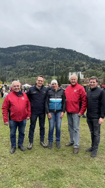Johann Kuhn, Michael Maier, Marina Reinwald, Rudolf Schober und Armin Egger | Foto: ÖVP Club
