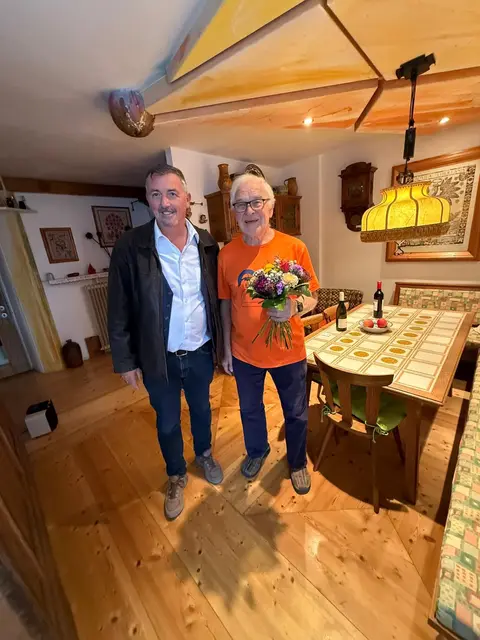 Bruno Bonora machte wurde 80 Jahre alt. | Foto: Gemeinde
