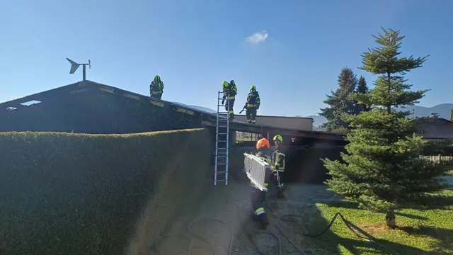 In Farrach kam es zu einem Brand. | Foto: FF Farrach