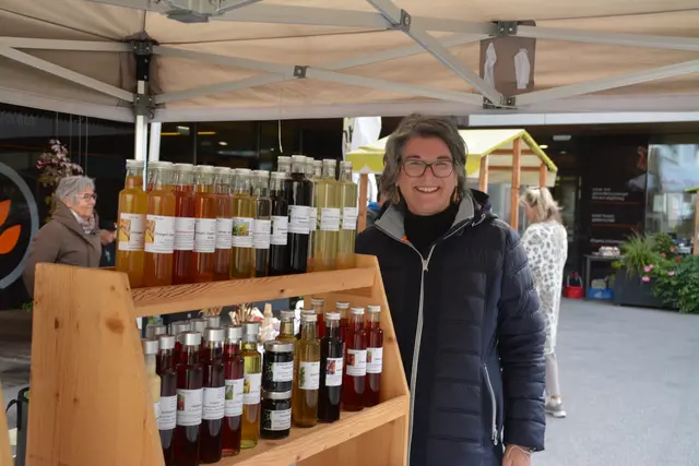 Auch Elisabeth Huter bietet hochqualitative Produkte aus eigener Erzeugung am INSRIX-Markt an. | Foto: Perktold