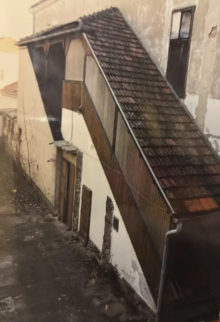 Der Ausgang im Kino in der Schulgasse führte über eine überdachte Außentreppe. | Foto: privat