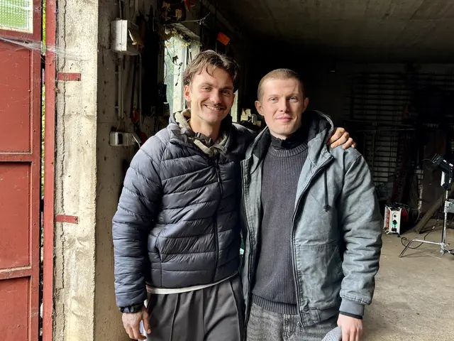 León Orlandianyi und Jack Hofer. | Foto: MeinBezirk/Barbara Ebner