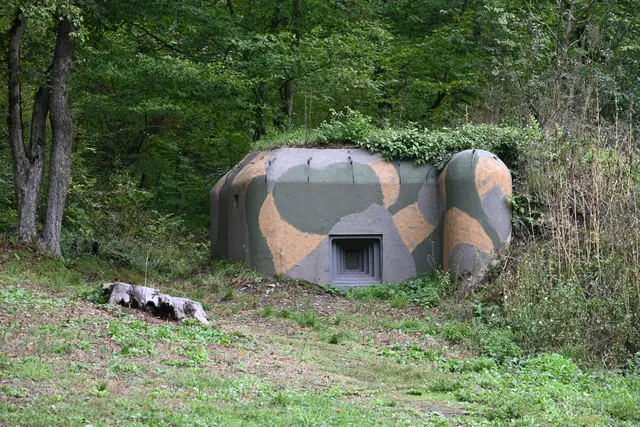 Bunker auf tschechischer Seite