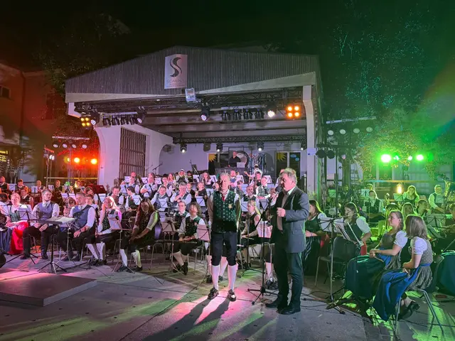 Bgm. Friedrich Partl eröffnete das Konzert. | Foto: Marktmusikkapelle Gamlitz
