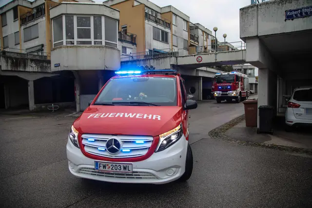 Die Feuerwehr Marchtrenk musste zu einem Wohnhaus ausrücken, in dem ein CO-Warnmelder Alarm geschlagen hatte. | Foto: laumat.at