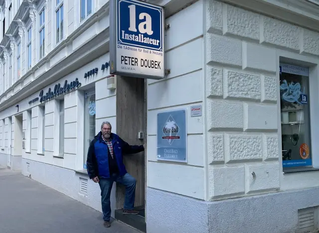 Peter Doubek kennt die meisten seiner Kunden persönlich. | Foto: Installateur Doubek GmbH